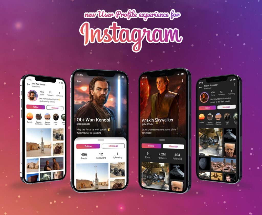 Instagram İçin Yeni Kullanıcı Profili Tasarımı — Altuğ Gürkaynak