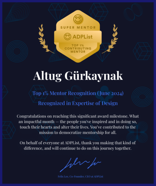 Official Certificate of Award Haziran 2024